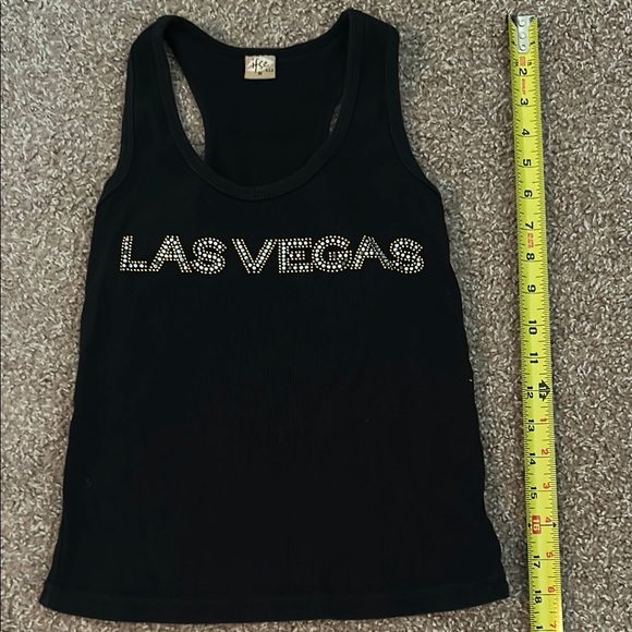 Black Las Vegas Tank Top - Picture 2 of 7